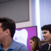 Patients wait their turn to receive treatment in the Faculty Clinic.